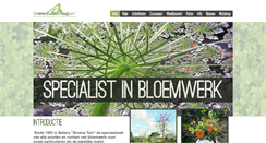 Desktop Screenshot of gallerygroenetuin.nl